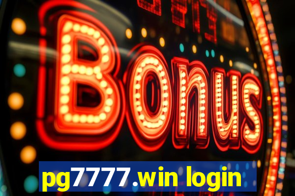 pg7777.win login